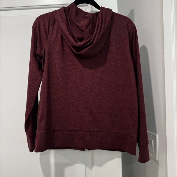 Vuori Halo Performance Hoodie 2.0, Mahogany Heather, size small - Picture 2 of 3